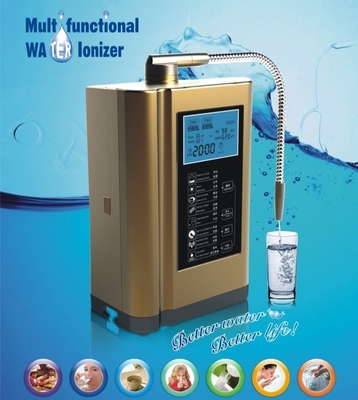 EHM พกพา Alkaline Ionizer น้ําที่มีป้ายแสดงอุณหภูมิ 150W