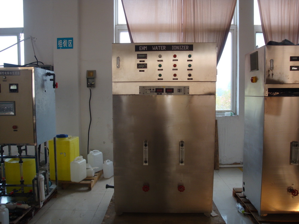 alkalescent Ionizer เครื่องทำน้ำอุตสาหกรรมบรรจุขวดพืชน้ำ