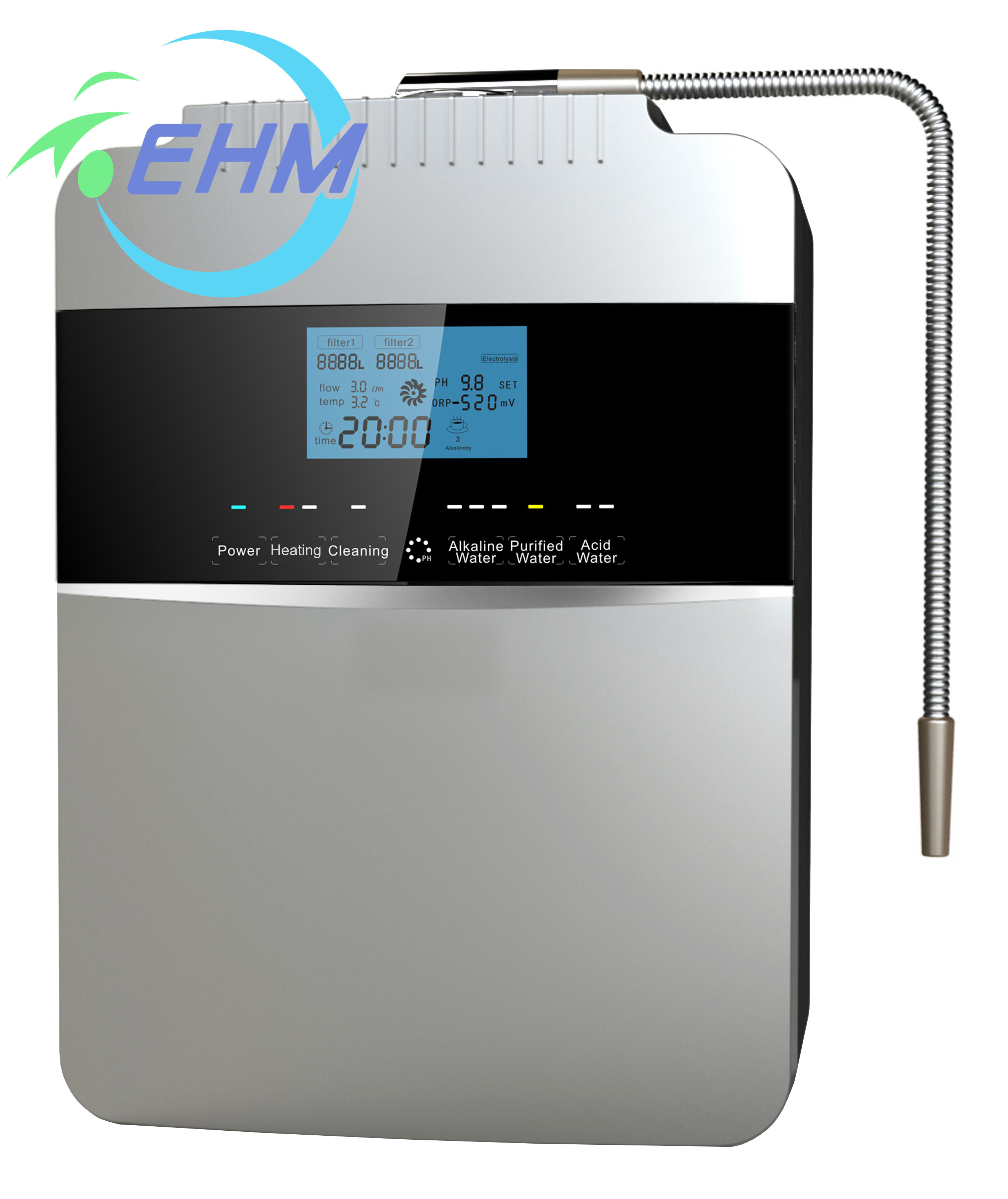 เครื่องทำน้ำไอออนแบบพกพา EHM 150W สำหรับใช้ในบ้านและโรงแรม